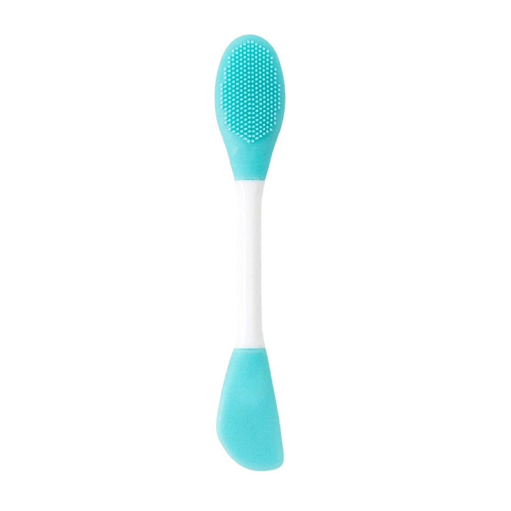 Facial Cleaning Silicone Brush Facial Mask Applicator Skincare Accessories Silicone Body Scrubbers 2in1 Spa Facial Wash Brushes