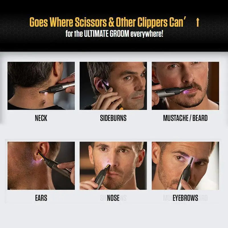 Portable Men Electric Shaver Nose Hair Ear Razor Trimmer Clippers Eyebrow Beard Trimmer Home Use