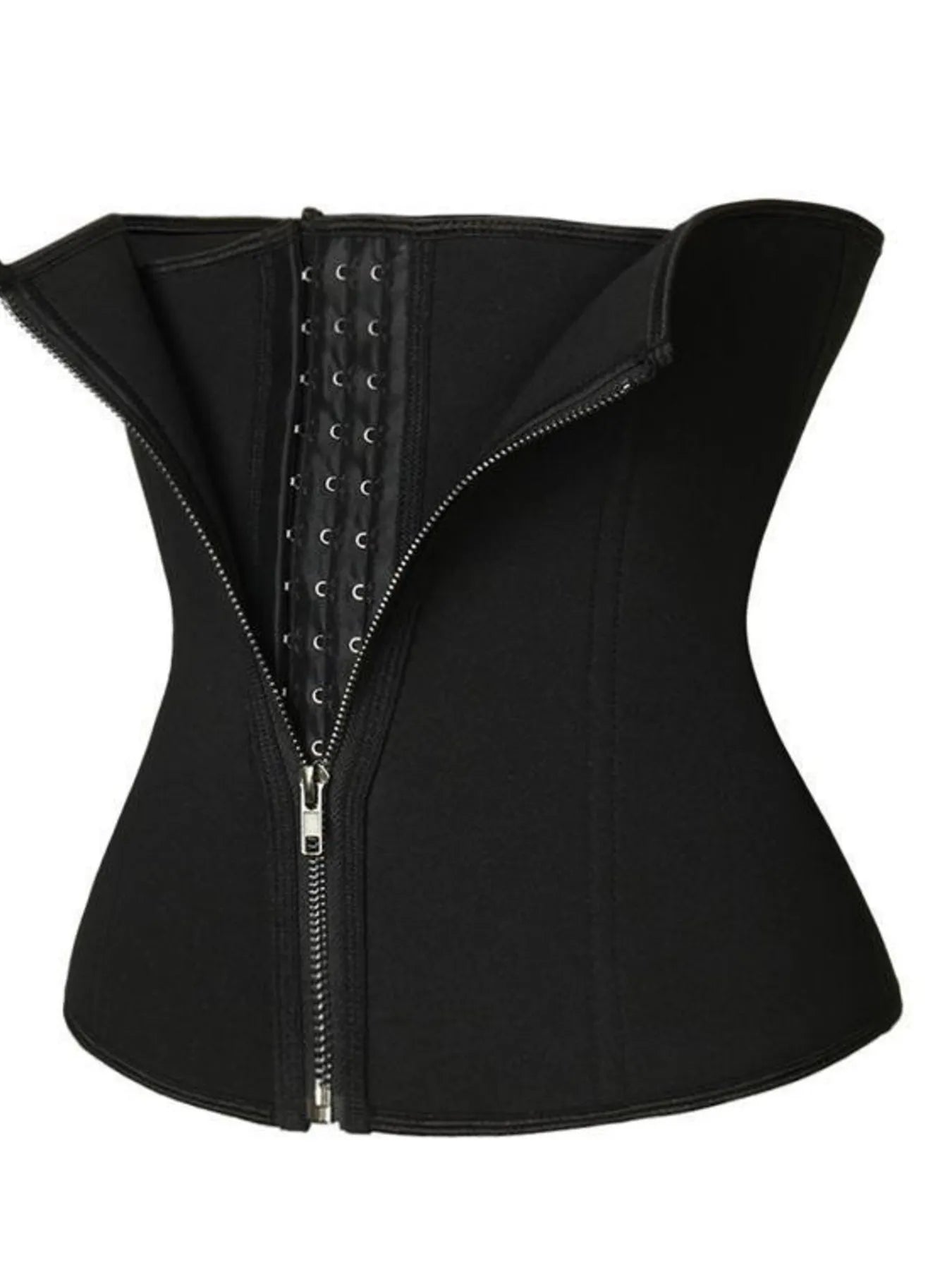 Full Size Zipper Shaping Band with Hook and Eye Closure Plus Size
