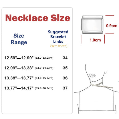 New Fashion 9mm 15 Style Italian Modular Charm Bracelet Fashionable Leisure Holiday Scenery Literary Modular Elastic Bracelet