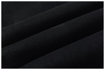 Kus Jeans American High Street Basic Hole Distressed Silm Pants Tight High Street Tight Men Denim Pants