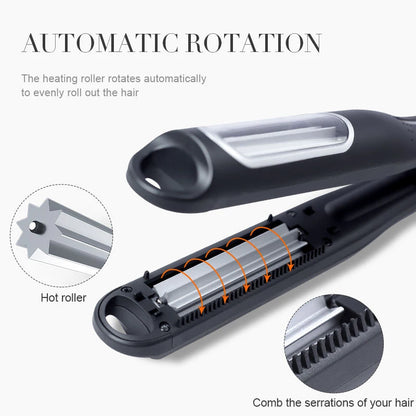 Portable Hair Curling Iron Magic Hair Curling lazy Fluffy Hair Stick Wave Curling Wand Iron Salon Tools