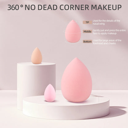 Makeup Brushes and Sponges Set, Pink Makeup Puff,  Headband, Wristband Remover ,  8-16mm DIY Eyelash Extension Kit makeup tool