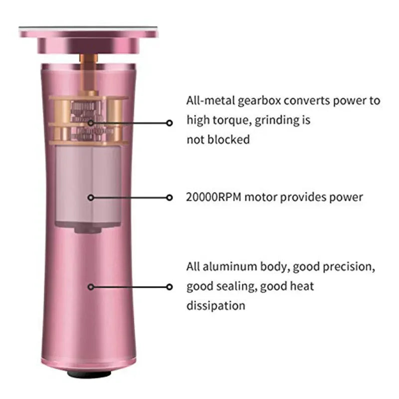 Professional Electric Foot File Grinder Callus Remover Foot Grinder Foot Dead Skin Remover