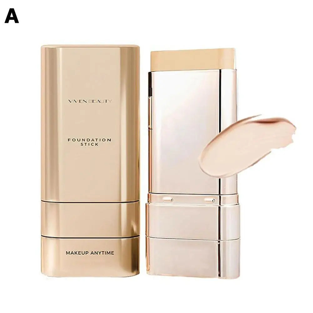 Double Headed Foundation Stick Long Lasting Nourishing Sunscreen Facial Make Up Concealer Oil Control Dark Circles Corrector