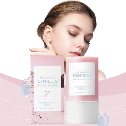 Centella Clay Stick Mask Pore Minimizing Quick Moisturizing Soothing Facial Brightening Face Mask Skin Care 27g
