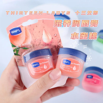 4/6/8pcs Fruit Series Lip Balm Set Set Moisturizing Refreshing Non-sticky Anti-Cracked Lip Mask Vaseline for Lips Makeup