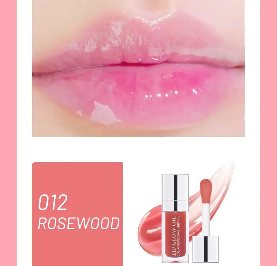 6ml Crystal Jelly Lip Oil Moisturizing Plumping Safety Lip Gloss Sexy Plump Hydrating Texture Lip Makeup Lips Care Cosmetics