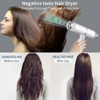 Professional Negative Ions Powerful Fast Dry Low Noise Blow Hair Dryer portable Dryer Hair Tools