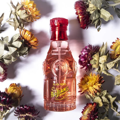 75ML Blue Jeans Inspired Perfume-Aromatic Fougere Fragrance，Long Lasting Fresh Scent in Denim Bottle, Affordable Retro Cologne