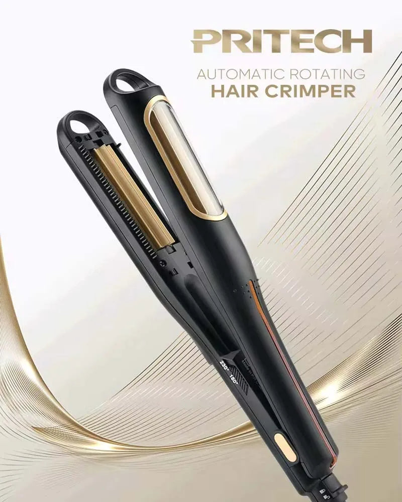 Hair Ceramic Automatic Curling Iron Wave Hair Crimper Automatic Rotating Electric Hair Crimper Styling Tools