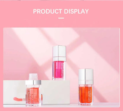6ml Crystal Jelly Lip Oil Moisturizing Plumping Safety Lip Gloss Sexy Plump Hydrating Texture Lip Makeup Lips Care Cosmetics