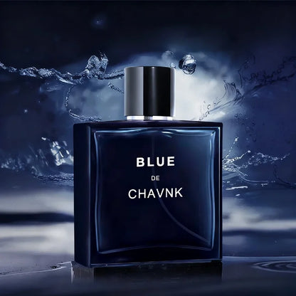 100ML Original Blue de Chavnk Inspired Perfume - Woody Aromatic & Fresh Citrus Fragrance, Long Lasting Versatile Scent for Men