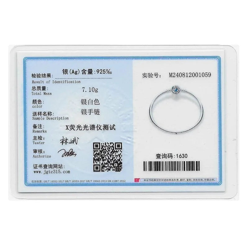 Bracelet Silver 925 Original 17-20CM Star Moon Sun Four Leaf Clover Green Zircon Bracelets Fit DIY Charms Birthday Jewelry Gifts