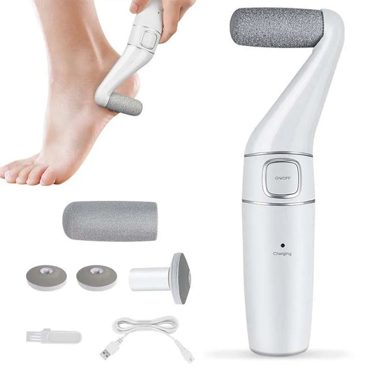 Electric Foot File Grinder USB Charging Foot Callus Remover Foot Grinder Replacement Head Foot Callus Remover