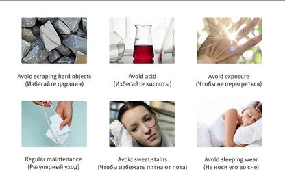 New 925 Sterling Silver 18K Gold Fine 8 Inches Pendant Bracelet For Women Fashion Charm Couple Gift Jewelry Accessories