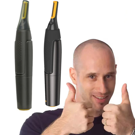 Portable Mini Electric Nose Eyebrow Sideburns Trimmer for Men USB Charging for Household and RV Use Made of Durable Plastic