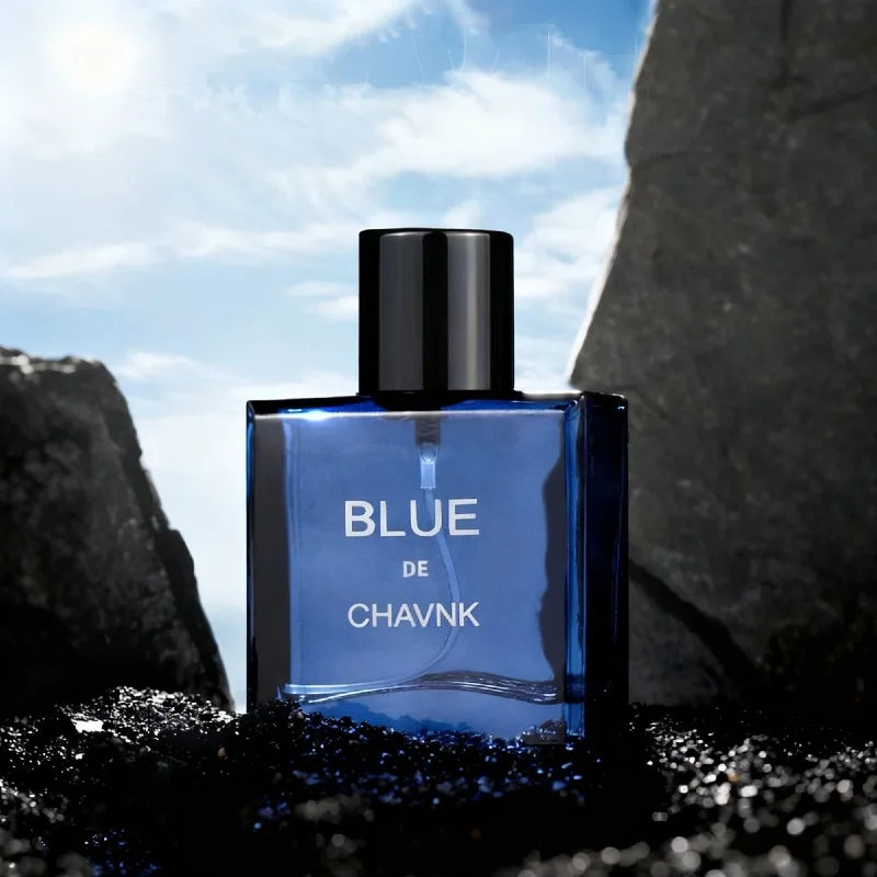 100ML Original Blue de Chavnk Inspired Perfume - Woody Aromatic & Fresh Citrus Fragrance, Long Lasting Versatile Scent for Men