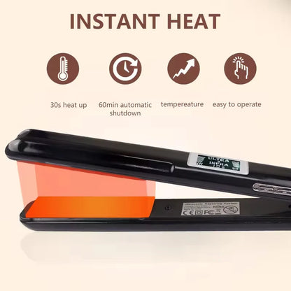 Infrared Ultrasonic Hair Care Hair Care Treatment Tools Professional Shortcut Straightener Hair Straitner