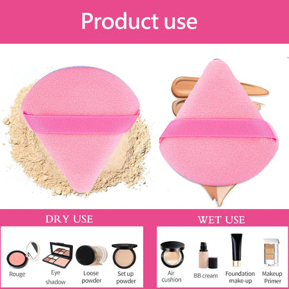 Makeup Brushes and Sponges Set, Pink Makeup Puff,  Headband, Wristband Remover ,  8-16mm DIY Eyelash Extension Kit makeup tool