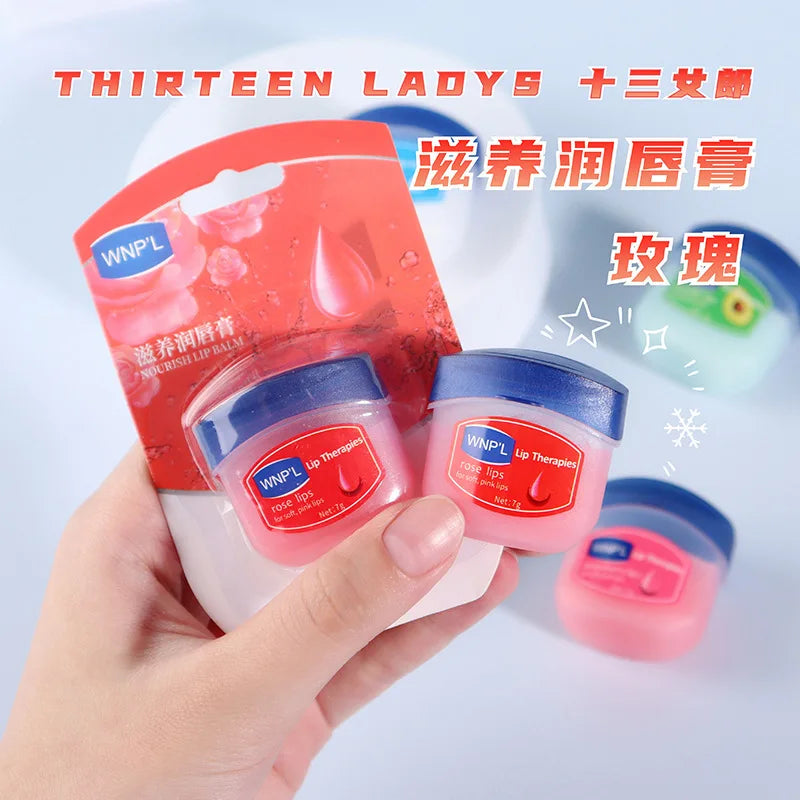 4/6/8pcs Fruit Series Lip Balm Set Set Moisturizing Refreshing Non-sticky Anti-Cracked Lip Mask Vaseline for Lips Makeup