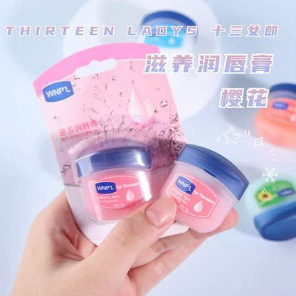 4/6/8pcs Fruit Series Lip Balm Set Set Moisturizing Refreshing Non-sticky Anti-Cracked Lip Mask Vaseline for Lips Makeup