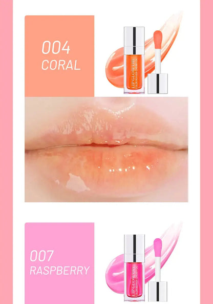 6ml Crystal Jelly Lip Oil Moisturizing Plumping Safety Lip Gloss Sexy Plump Hydrating Texture Lip Makeup Lips Care Cosmetics