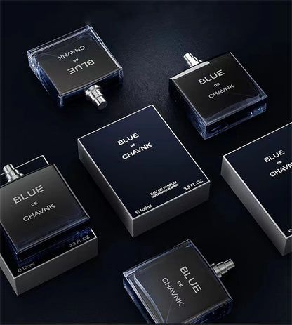 100ML Original Blue de Chavnk Inspired Perfume - Woody Aromatic & Fresh Citrus Fragrance, Long Lasting Versatile Scent for Men