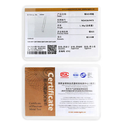 Certified 1CT Moissanite Bracelet for Women Real S925 Silver Classic Round Lab Diamond Charm Hand Chain Adjustable Jewelry Gifts