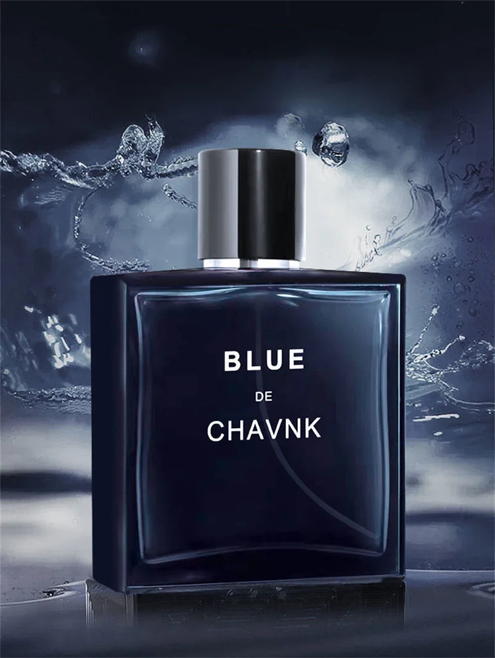 100ML Original Blue de Chavnk Inspired Perfume - Woody Aromatic & Fresh Citrus Fragrance, Long Lasting Versatile Scent for Men