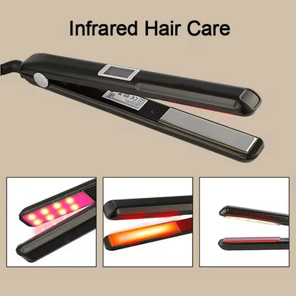 Infrared Ultrasonic Hair Care Hair Care Treatment Tools Professional Shortcut Straightener Hair Straitner