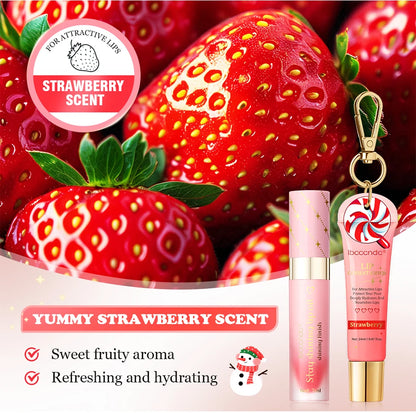 Bad Babe Lip Combo Long Lasting Moisturizing Glossy Deeply Hydrates Smoothing Lip oil and Lip Balm Set Skin Care Gift for Women