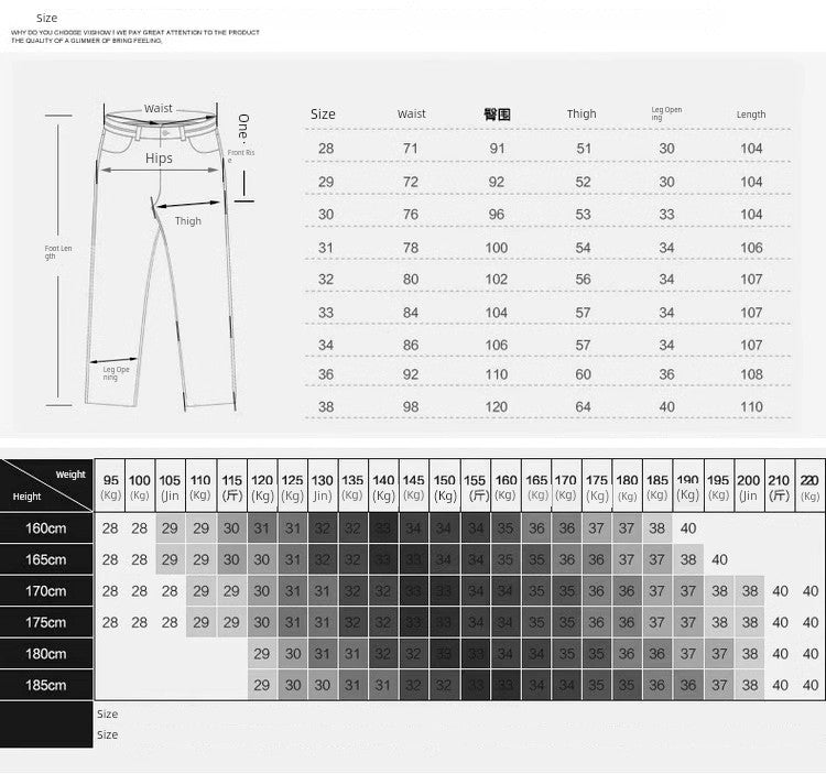 Kus Jeans American High Street Basic Hole Distressed Silm Pants Tight High Street Tight Men Denim Pants