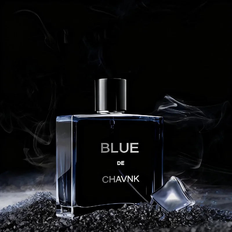100ML Original Blue de Chavnk Inspired Perfume - Woody Aromatic & Fresh Citrus Fragrance, Long Lasting Versatile Scent for Men