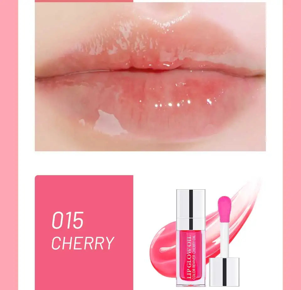6ml Crystal Jelly Lip Oil Moisturizing Plumping Safety Lip Gloss Sexy Plump Hydrating Texture Lip Makeup Lips Care Cosmetics