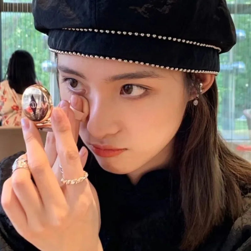 Mini Setting Powder Thumb Dry Powder Matte Powder For Woman Makeup Long-lasting Oil Control Waterproof Concealer Portable 화장품