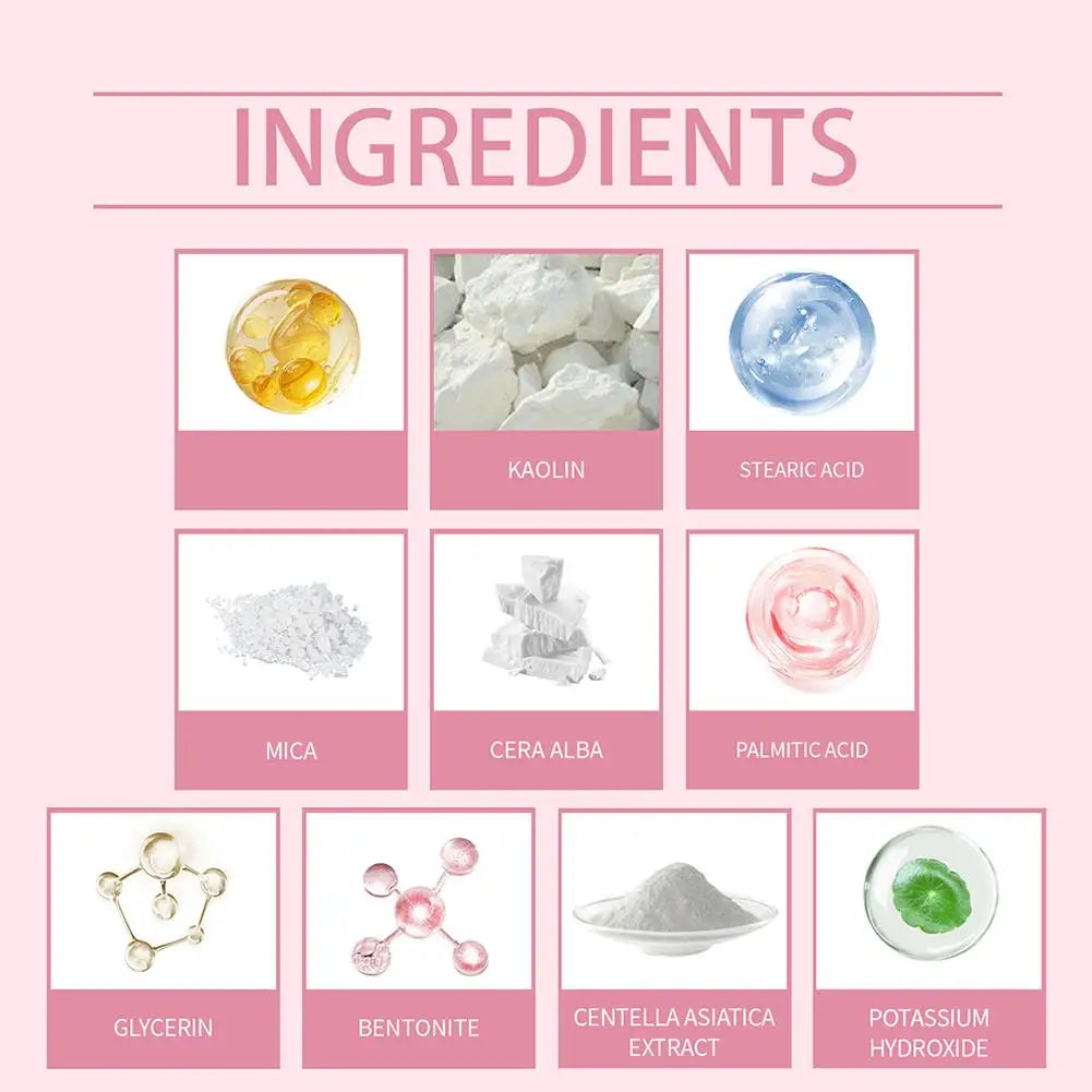 Centella Clay Stick Mask Pore Minimizing Quick Moisturizing Soothing Facial Brightening Face Mask Skin Care 27g