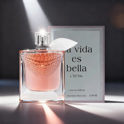 75ML Love Rose Perfume for Woman, Floral Scented Long Lasting Parfum with Atomizer, Sexy Lady Fragrance Cologne & Female Perfume