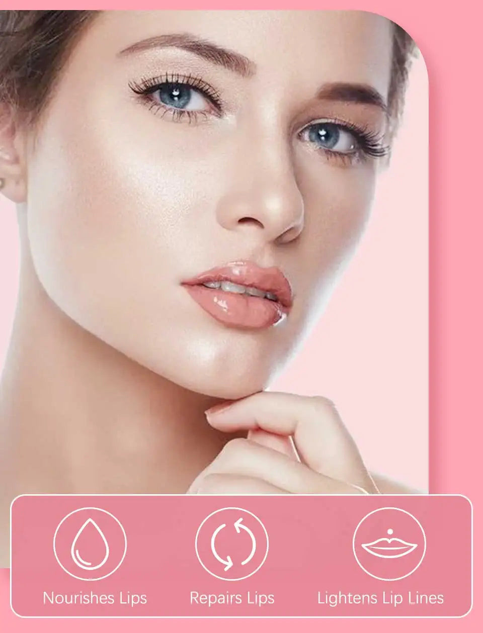 6ml Crystal Jelly Lip Oil Moisturizing Plumping Safety Lip Gloss Sexy Plump Hydrating Texture Lip Makeup Lips Care Cosmetics