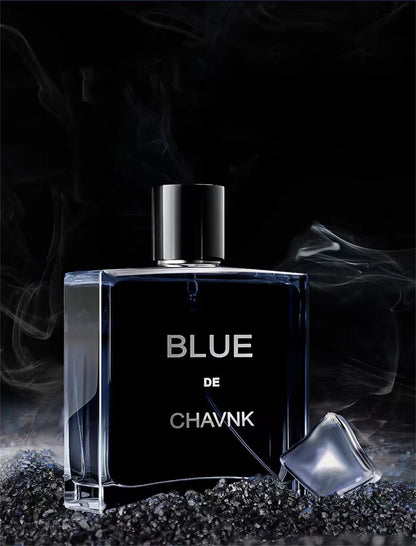100ML Original Blue de Chavnk Inspired Perfume - Woody Aromatic & Fresh Citrus Fragrance, Long Lasting Versatile Scent for Men
