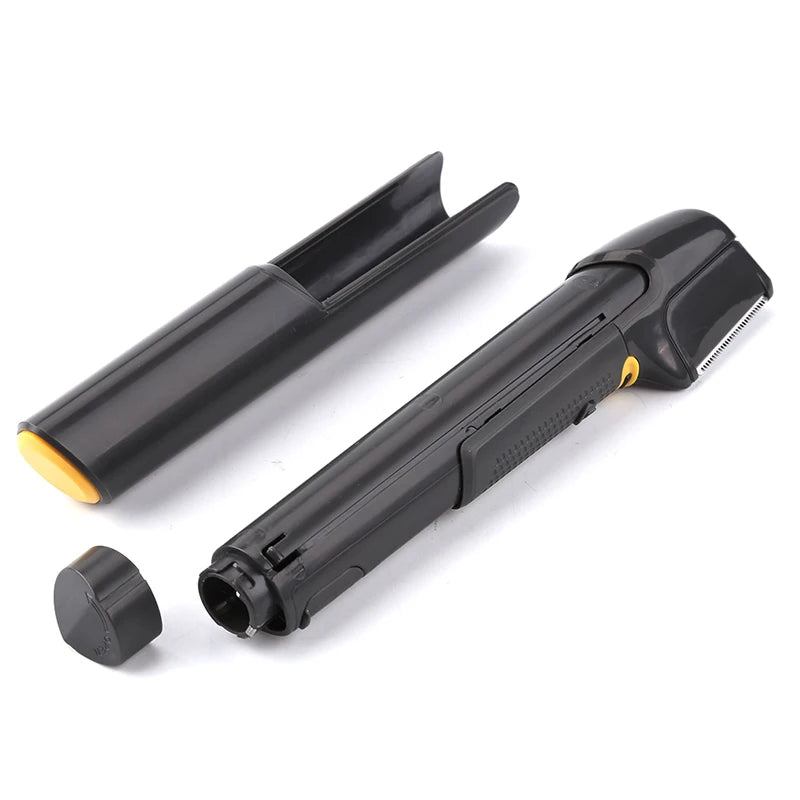 Portable Multifunctional Interchangeable Combs Shaver Body Hair Trimmer Electric Straight Razor