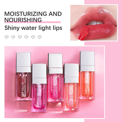6ml Crystal Jelly Lip Oil Moisturizing Plumping Safety Lip Gloss Sexy Plump Hydrating Texture Lip Makeup Lips Care Cosmetics