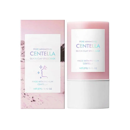 Centella Clay Stick Mask Pore Minimizing Quick Moisturizing Soothing Facial Brightening Face Mask Skin Care 27g