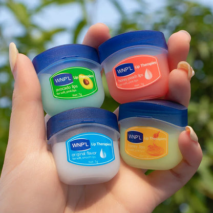 4/6/8pcs Fruit Series Lip Balm Set Set Moisturizing Refreshing Non-sticky Anti-Cracked Lip Mask Vaseline for Lips Makeup