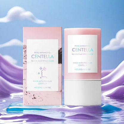 Centella Clay Stick Mask Pore Minimizing Quick Moisturizing Soothing Facial Brightening Face Mask Skin Care 27g