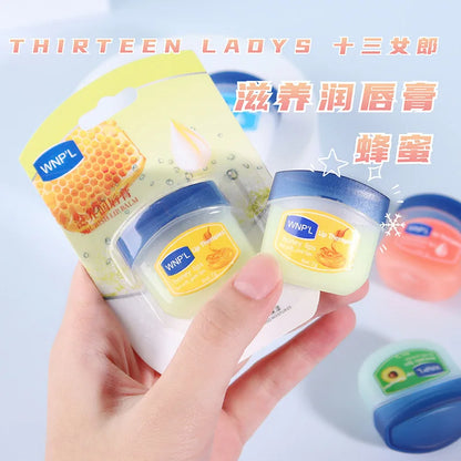 4/6/8pcs Fruit Series Lip Balm Set Set Moisturizing Refreshing Non-sticky Anti-Cracked Lip Mask Vaseline for Lips Makeup