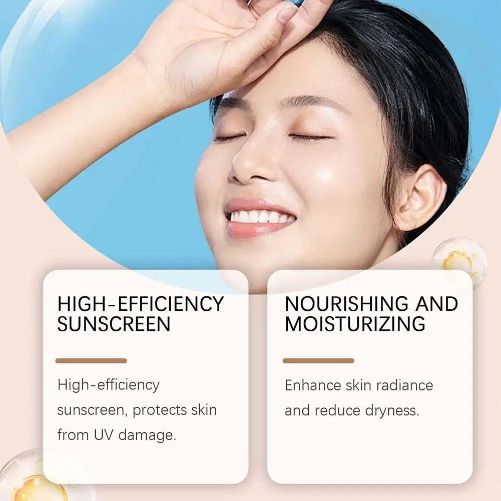 Double Headed Foundation Stick Long Lasting Nourishing Sunscreen Facial Make Up Concealer Oil Control Dark Circles Corrector