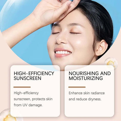 Double Headed Foundation Stick Long Lasting Nourishing Sunscreen Facial Make Up Concealer Oil Control Dark Circles Corrector